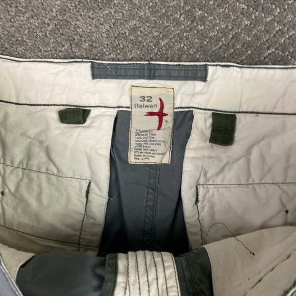 Relwen Pants Men's 32 Measures 34 x 29.5 Gray Flyweight Flex Chino Stretch - Picture 7 of 13